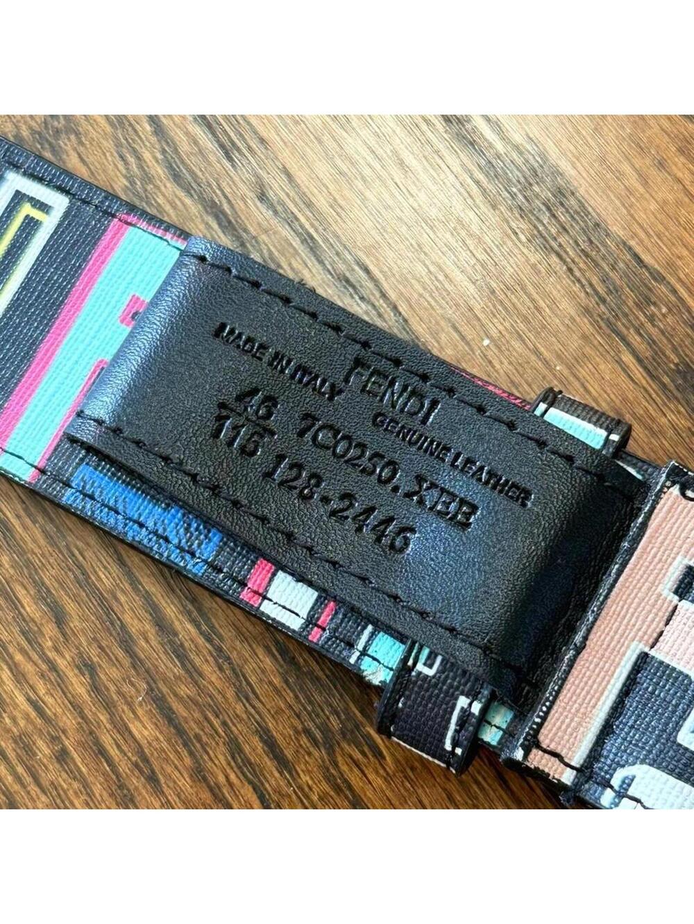 🔥 Authentic Fendi FF Logo Belt – Size 38–42 - Picture 4 of 8